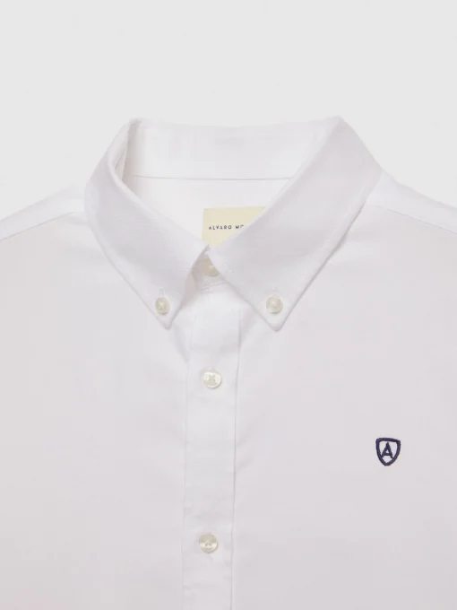 Oxford<Alvaro Moreno CAMISA OXFORD BASIC Blanco
