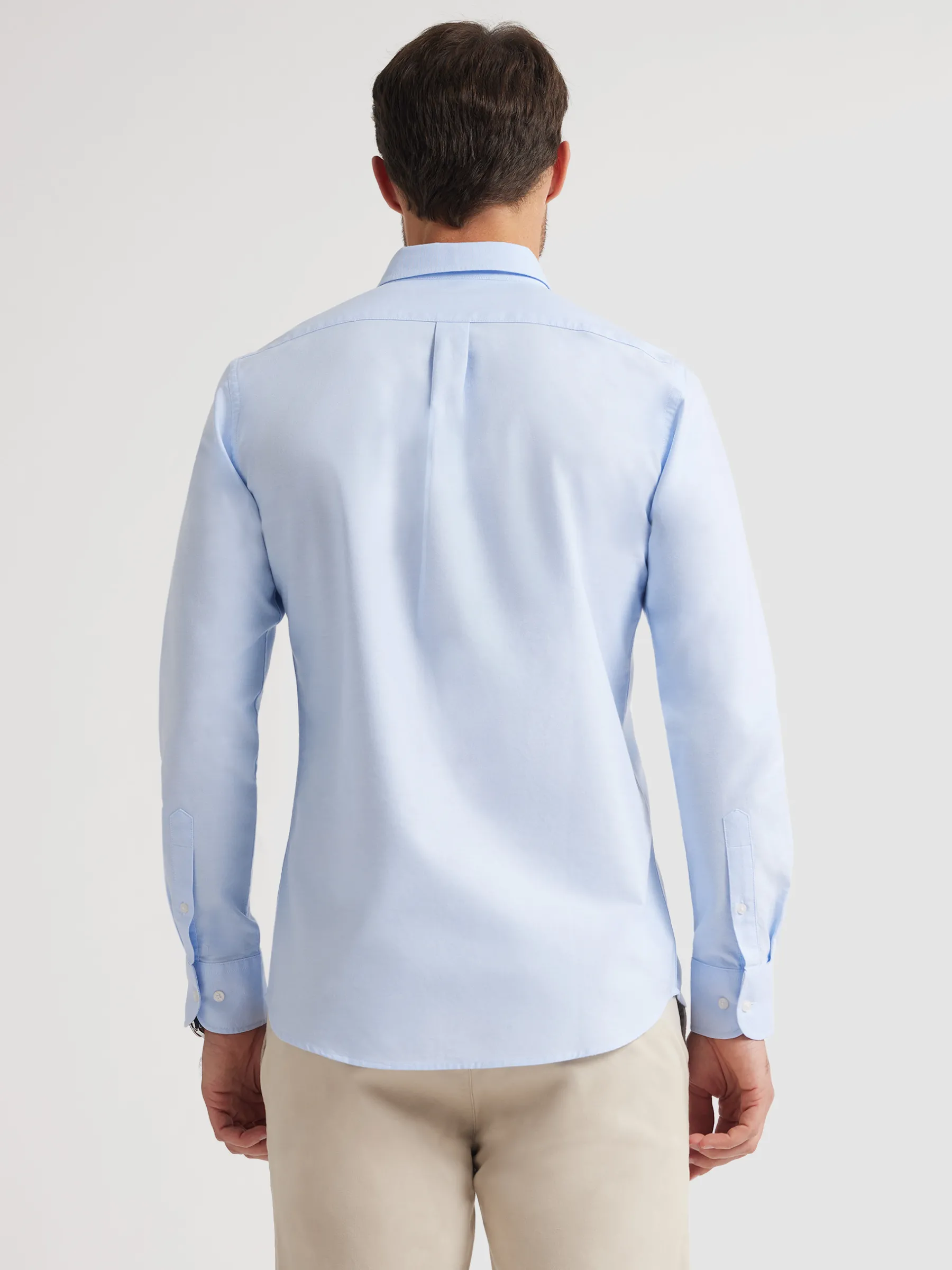 Oxford<Alvaro Moreno CAMISA OXFORD BASIC Celeste