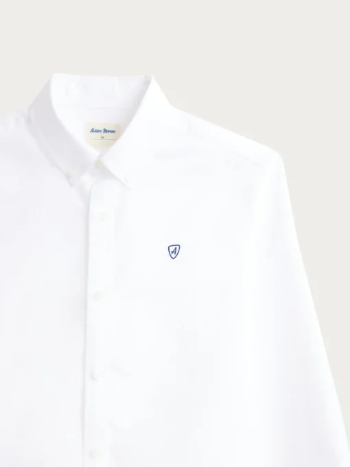 Camisas<Alvaro Moreno CAMISA OXFORD BASIC KIDS Blanco