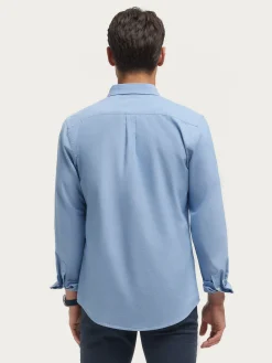 Oxford<Alvaro Moreno CAMISA OXFORD CHAMBRAY Celeste