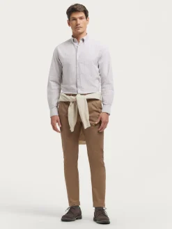 Oxford<Alvaro Moreno CAMISA OXFORD CLUB Beige