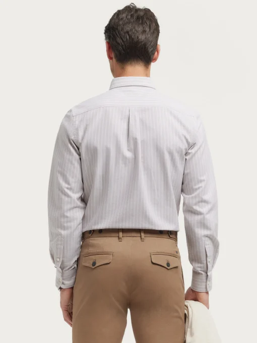 Oxford<Alvaro Moreno CAMISA OXFORD CLUB Beige