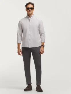 Oxford<Alvaro Moreno CAMISA OXFORD DIPLO Beige