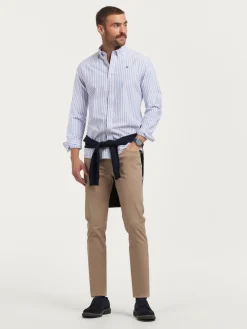 Oxford<Alvaro Moreno CAMISA OXFORD FANCY STR Azul