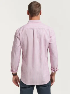Oxford<Alvaro Moreno CAMISA OXFORD FANCY STR Rojo