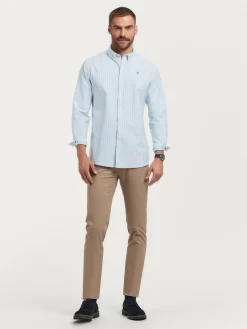 Oxford<Alvaro Moreno CAMISA OXFORD FANCY STR Verde