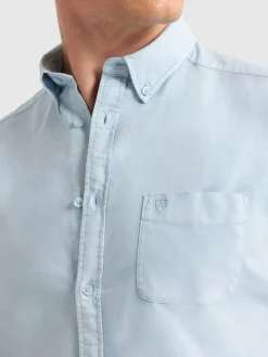 Oxford<Alvaro Moreno CAMISA OXFORD POCKET DYE Celeste