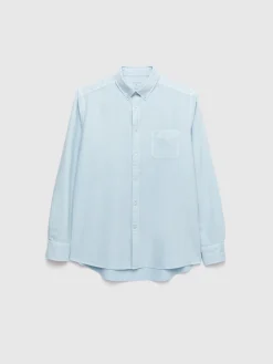 Oxford<Alvaro Moreno CAMISA OXFORD POCKET DYE Celeste