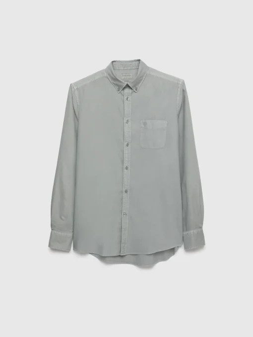 Oxford<Alvaro Moreno CAMISA OXFORD POCKET DYE Gris