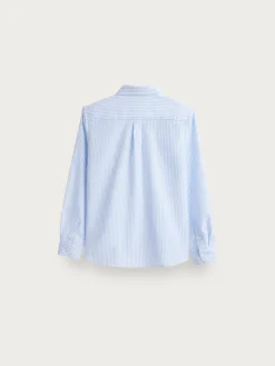 Camisas<Alvaro Moreno CAMISA OXFORD RAYAS KIDS Celeste