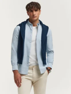 Oxford<Alvaro Moreno CAMISA OXFORD SOLID Azul