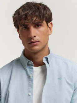 Oxford<Alvaro Moreno CAMISA OXFORD SOLID Azul