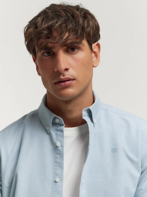 Oxford<Alvaro Moreno CAMISA OXFORD SOLID Azul