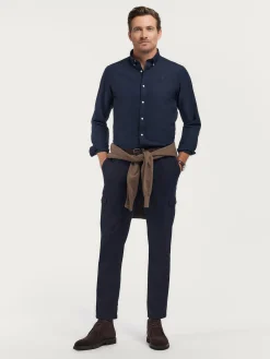 Oxford<Alvaro Moreno CAMISA OXFORD SOLID Azul Marino
