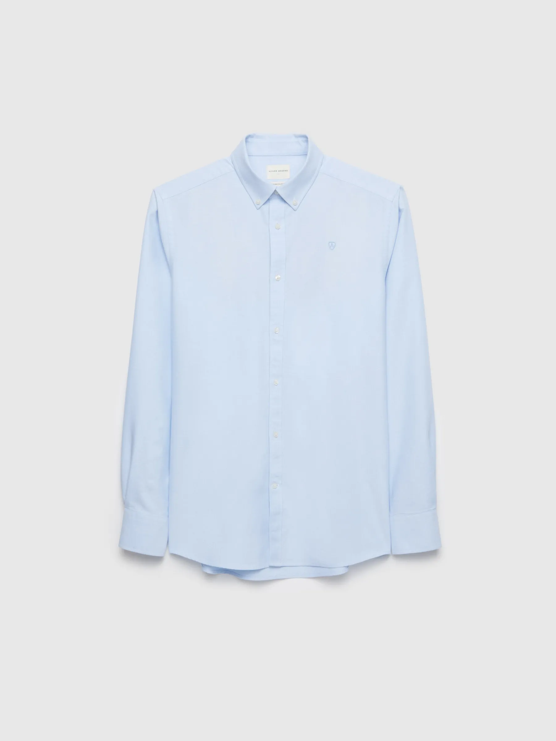 Oxford<Alvaro Moreno CAMISA OXFORD SOLID Celeste