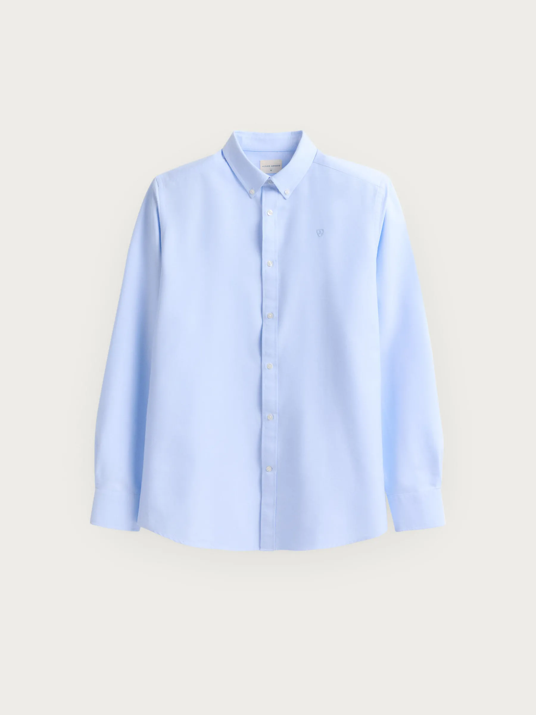 Oxford<Alvaro Moreno CAMISA OXFORD SOLID Celeste