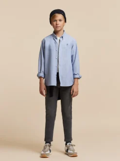 Camisas<Alvaro Moreno CAMISA OXFORD SOLID KIDS Azul