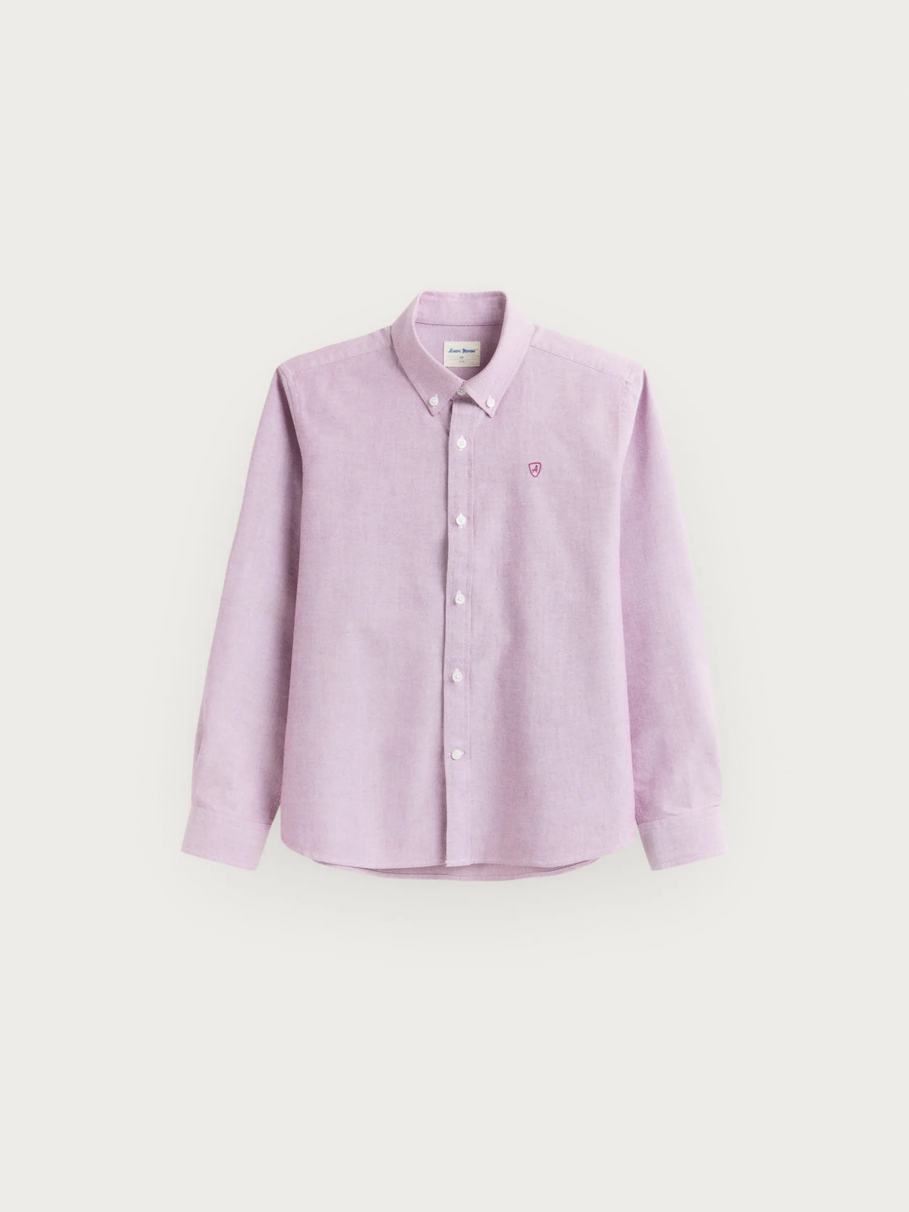 Camisas<Alvaro Moreno CAMISA OXFORD SOLID KIDS Burdeos