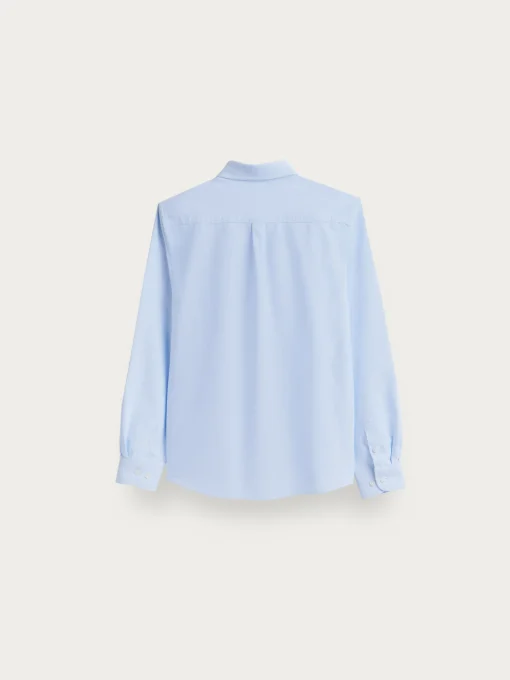 Camisas<Alvaro Moreno CAMISA OXFORD SOLID KIDS Celeste