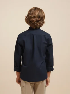 Camisas<Alvaro Moreno CAMISA OXFORD SOLID KIDS Azul Marino