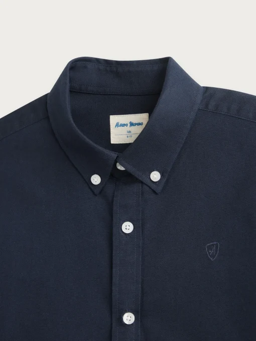 Camisas<Alvaro Moreno CAMISA OXFORD SOLID KIDS Azul Marino