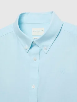 Oxford<Alvaro Moreno CAMISA OXFORD SOLID Verde Agua