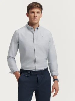 Oxford<Alvaro Moreno CAMISA OXFORD SOLID Verde