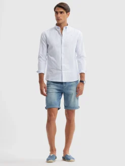 Oxford<Alvaro Moreno CAMISA OXFORD SUNNY Celeste