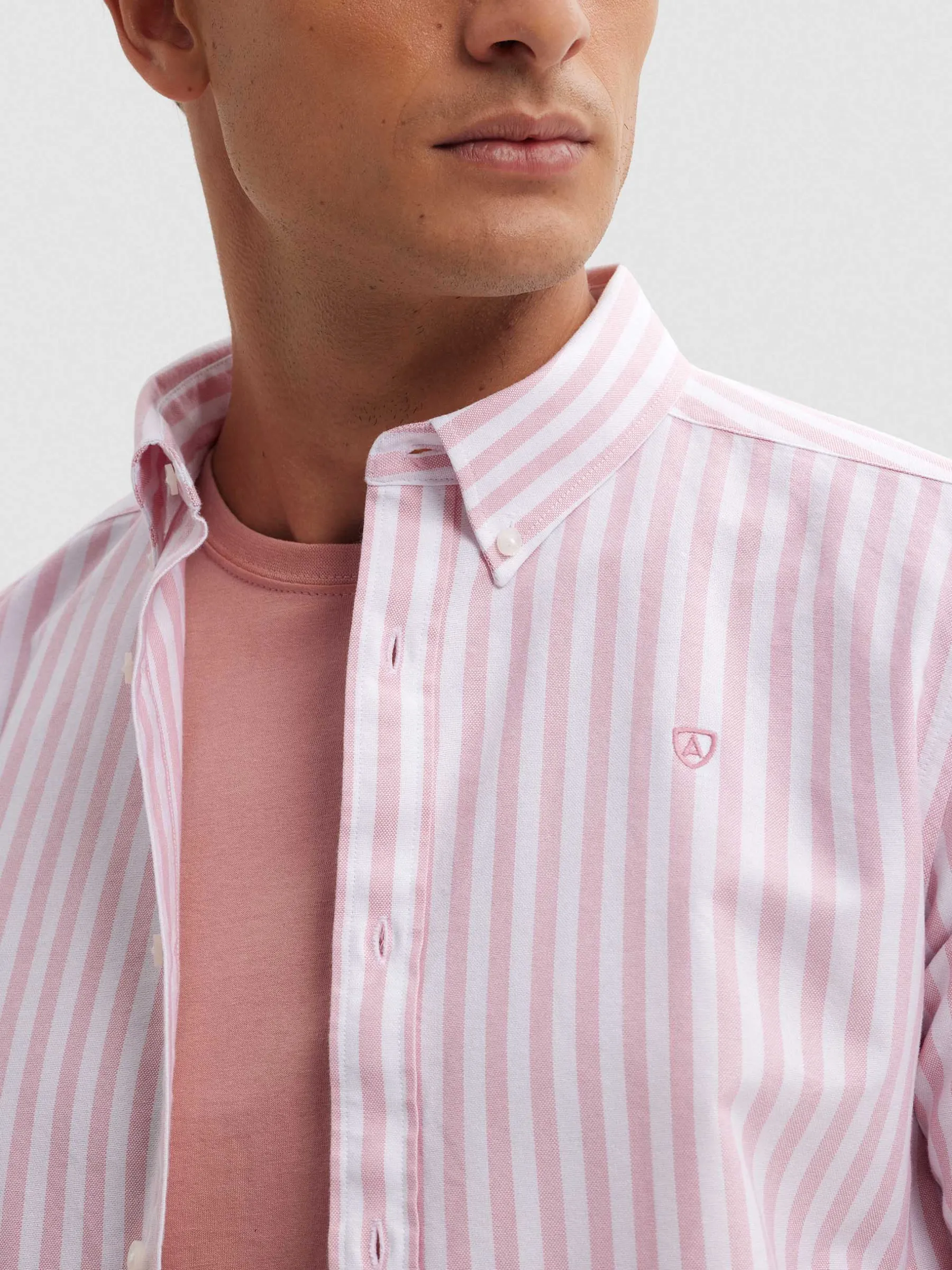 Oxford<Alvaro Moreno CAMISA OXFORD SUNSET Coral