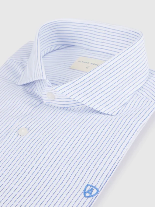 Camisas Vestir|Camisas Vestir<Alvaro Moreno CAMISA P. POINT RAYAS Azul