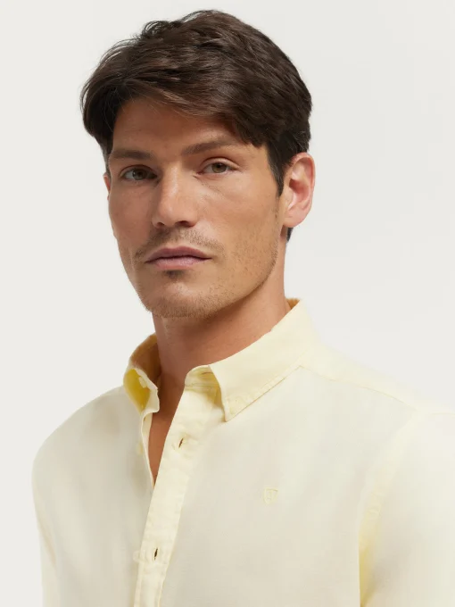 Casual<Alvaro Moreno CAMISA PANAMA DYE Amarillo