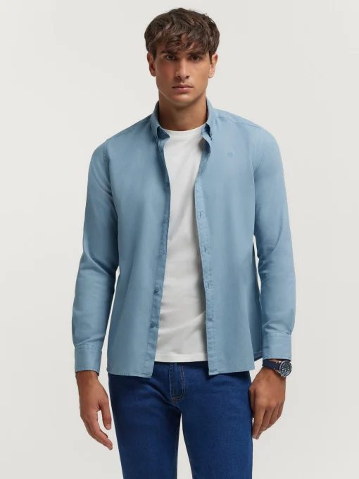 Casual<Alvaro Moreno CAMISA PANAMA DYE Azul