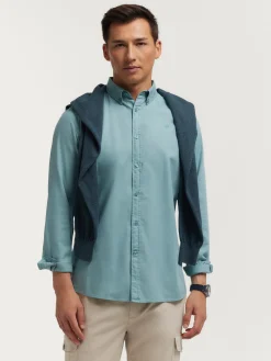 Casual<Alvaro Moreno CAMISA PANAMA DYE Azul