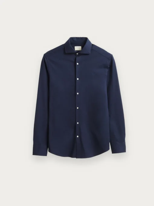 Casual<Alvaro Moreno CAMISA PUNTO ELASTICO Azul Marino