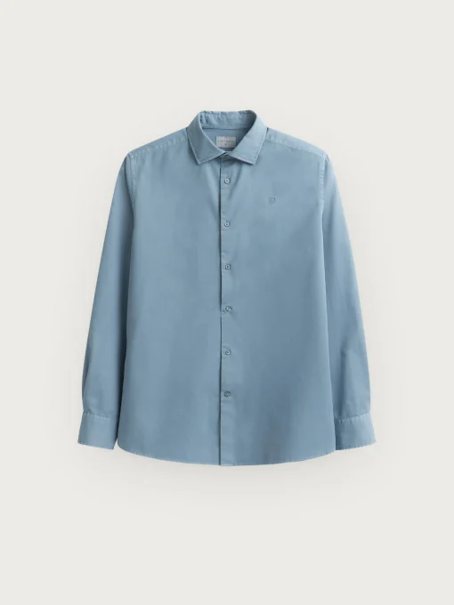 Casual<Alvaro Moreno CAMISA TWILL DYE Azul