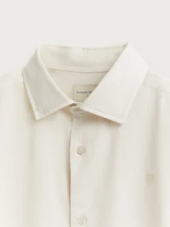 Casual<Alvaro Moreno CAMISA TWILL DYE Crudo