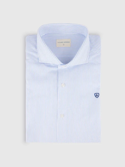 Camisas Vestir|Camisas Vestir<Alvaro Moreno CAMISA VESTIR P. POINT Celeste