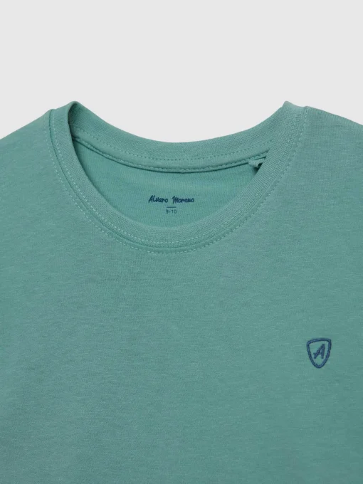 Camisetas<Alvaro Moreno CAMISETA BASIC KIDS Verde Agua