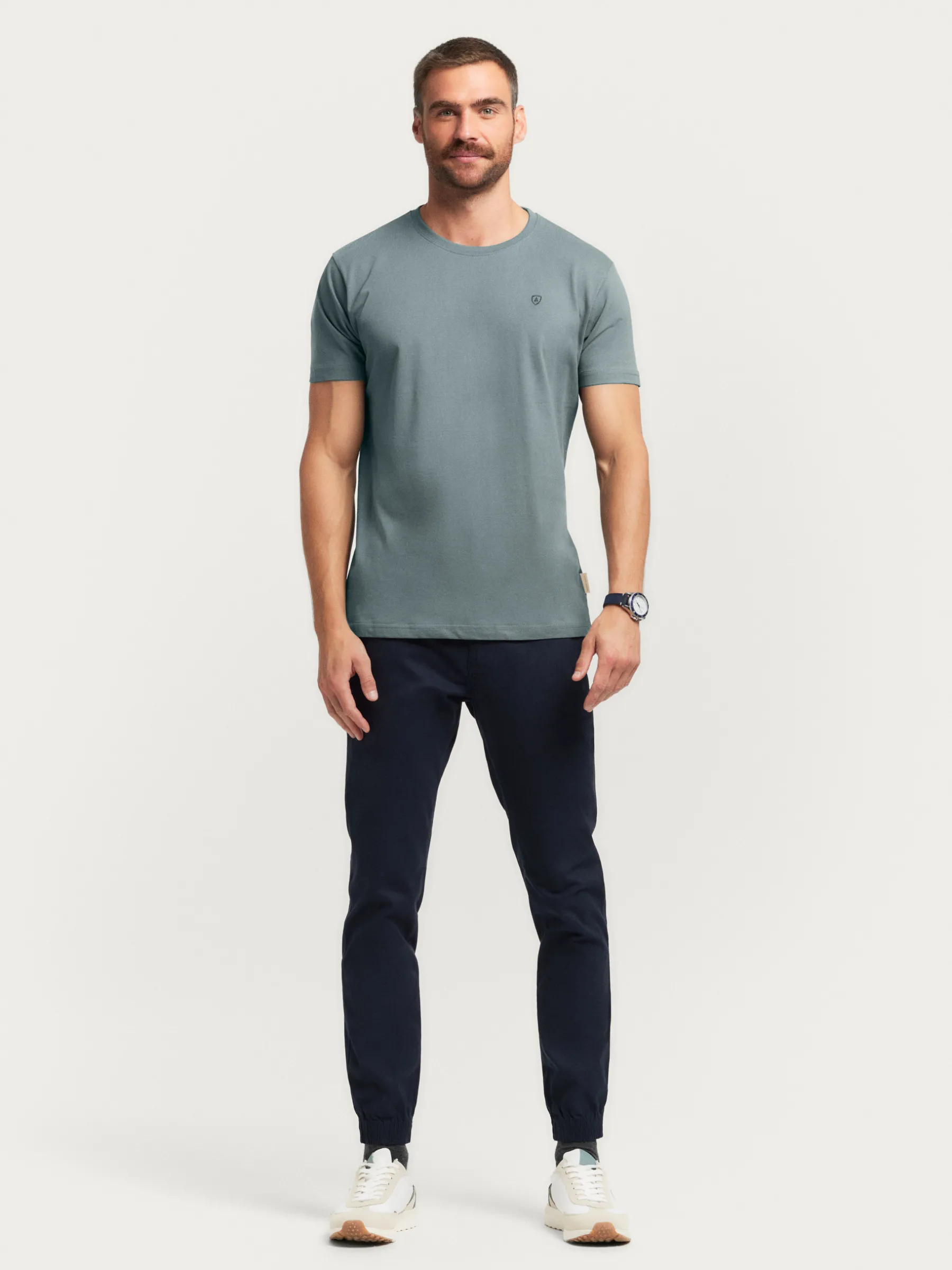 Camisetas<Alvaro Moreno CAMISETA BASICA Azul