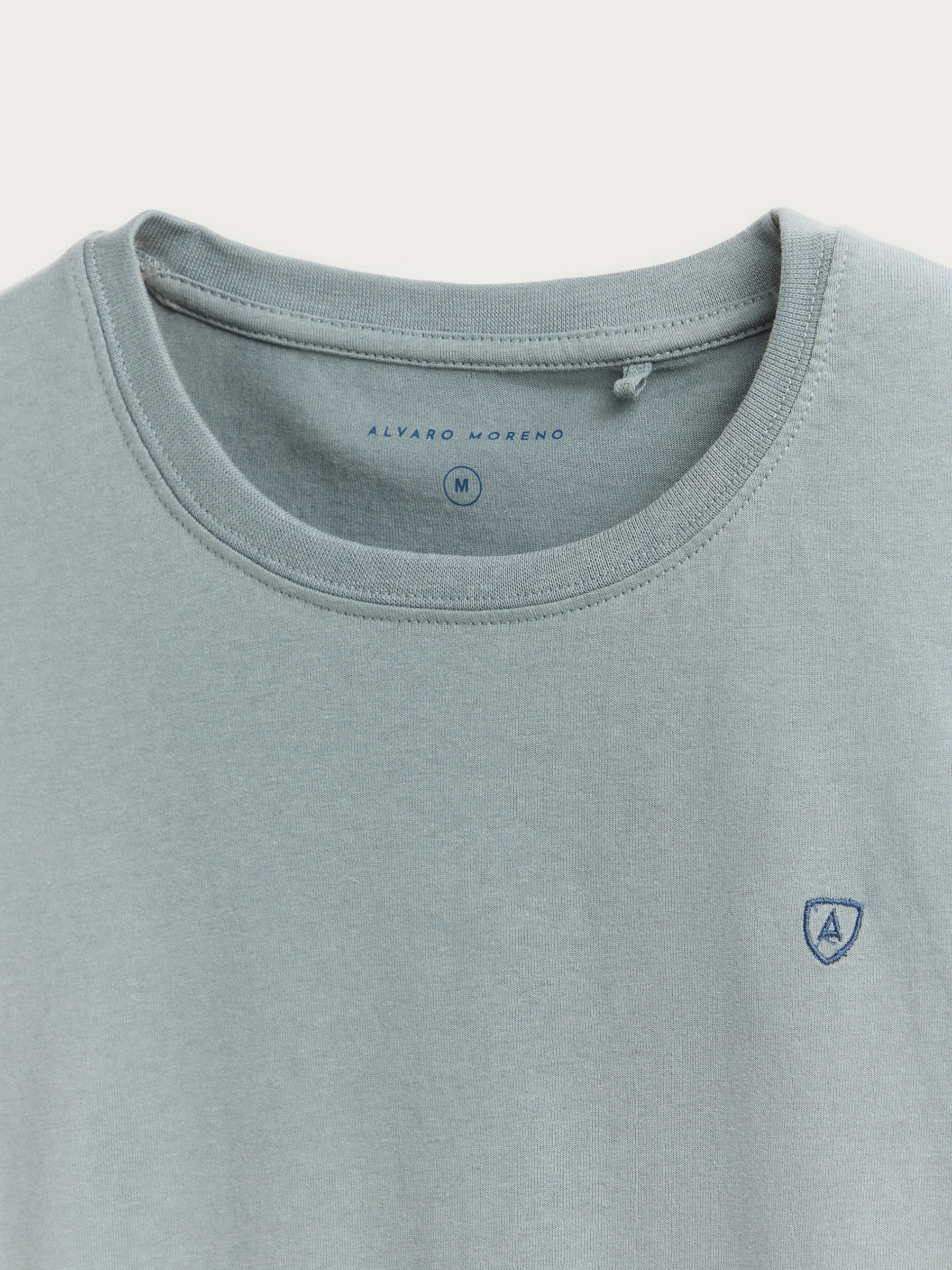 Camisetas<Alvaro Moreno CAMISETA BASICA Azul