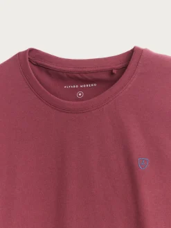 Camisetas<Alvaro Moreno CAMISETA BASICA Burdeos