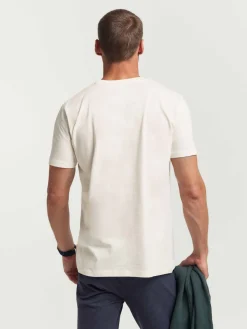 Camisetas<Alvaro Moreno CAMISETA BASICA Crudo