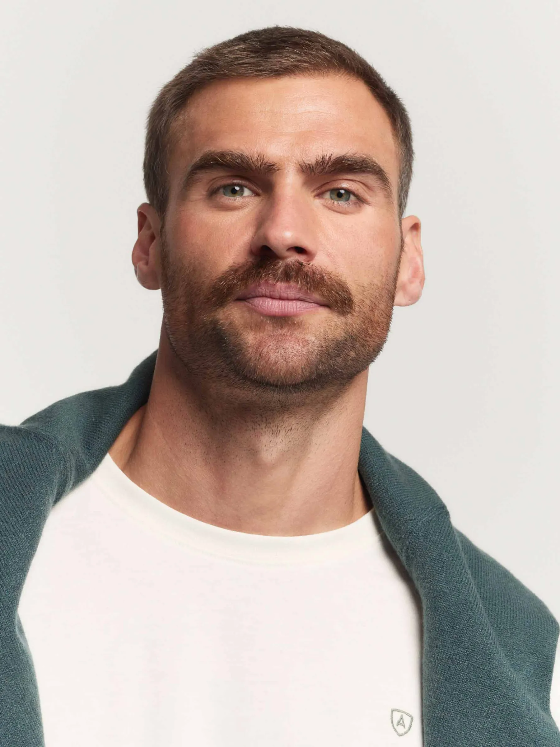 Camisetas<Alvaro Moreno CAMISETA BASICA Crudo