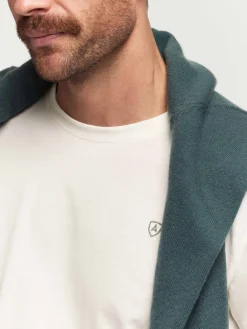 Camisetas<Alvaro Moreno CAMISETA BASICA Crudo