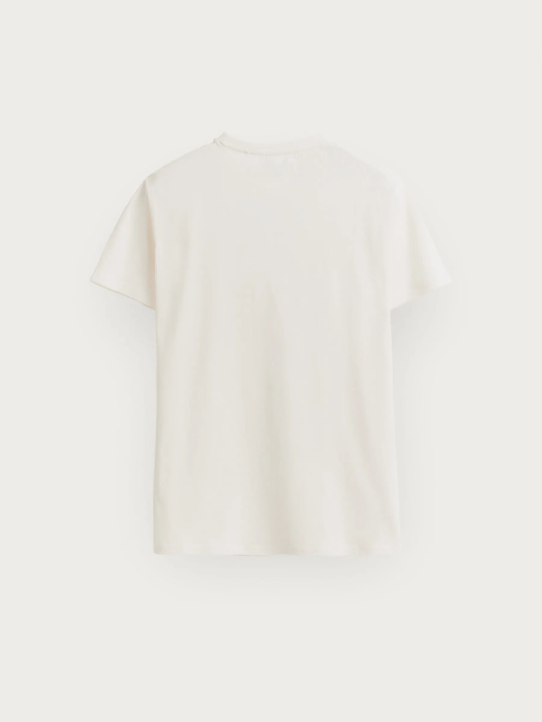 Camisetas<Alvaro Moreno CAMISETA BASICA Crudo