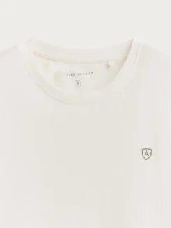 Camisetas<Alvaro Moreno CAMISETA BASICA Crudo