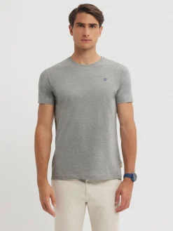 Camisetas<Alvaro Moreno CAMISETA BASICA Gris