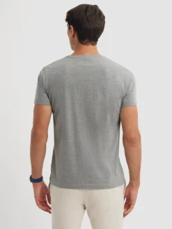 Camisetas<Alvaro Moreno CAMISETA BASICA Gris