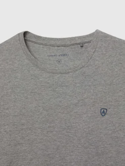 Camisetas<Alvaro Moreno CAMISETA BASICA Gris
