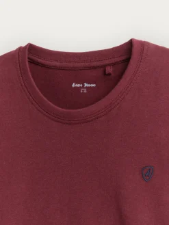 Camisetas<Alvaro Moreno CAMISETA BASICA KIDS Burdeos
